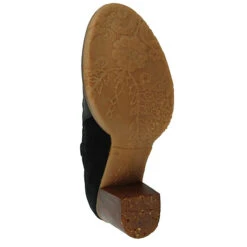 El Naturalista Damen Hochfrontpumps Pumps Picot N5114 Schwarz Black Leder Klassische Pumps - Schwarz -Modeschuhe 20006890 07