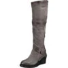 A.S.98 A30312-0101 Keilstiefel - Dunkelgrau -Modeschuhe 20218028 01