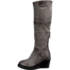 A.S.98 A30312-0101 Keilstiefel - Dunkelgrau -Modeschuhe 20218028 03
