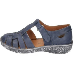 Slipper Komfort-Slipper - Blau -Modeschuhe 20307712 02