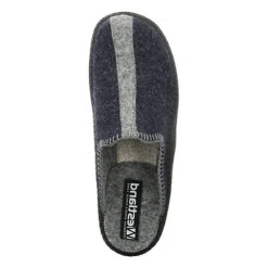 Westland Hausschuh Monaco Damen 62, Jeans-kombi Pantoffeln - Blau-kombi -Modeschuhe 20465147 07