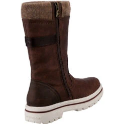 Tom Tailor Winterstiefel - Braun -Modeschuhe 20835397 05