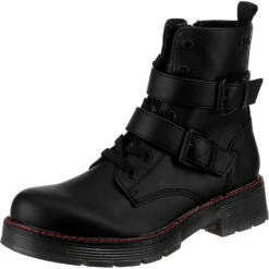 Tom Tailor Schnürstiefeletten - Schwarz