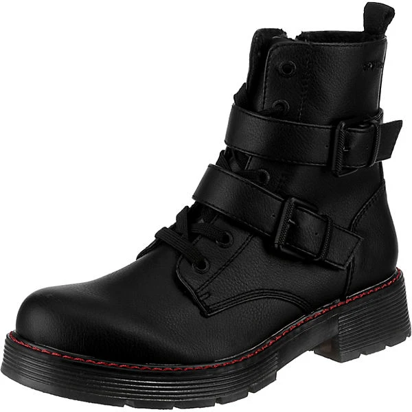 Tom Tailor Schnürstiefeletten - Schwarz 3 Tom Tailor Schnürstiefeletten - Schwarz