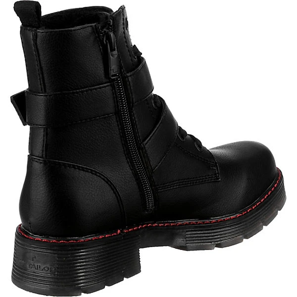Tom Tailor Schnürstiefeletten - Schwarz 6 Tom Tailor Schnürstiefeletten - Schwarz – Bild 4