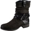 Biker Boots - Dunkelgrau 1 Biker Boots - Dunkelgrau -Modeschuhe 20957996 01