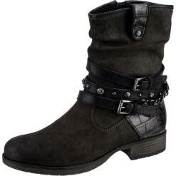 Biker Boots - Dunkelgrau