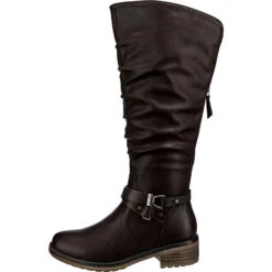RELIFE Guivaille Weitschaftstiefel - Dunkelbraun 9 RELIFE Guivaille Weitschaftstiefel - Dunkelbraun -Modeschuhe 21202211 03