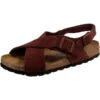 Birkenstock Tulum Weichbettung Veloursleder Riemchensandalen Schmal -Modeschuhe 21637069 01