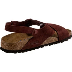 Birkenstock Tulum Weichbettung Veloursleder Riemchensandalen Schmal -Modeschuhe 21637069 05