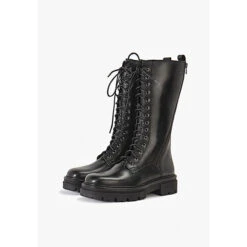 Inuovo Stiefel Schnürstiefel - Schwarz -Modeschuhe 21648216 03