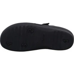 Ganter Hera Pantoletten Hausschuhe - Schwarz -Modeschuhe 21771606 02