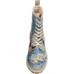 Boots - Todo Bien Schnürstiefel - Blau -Modeschuhe 22175203 04