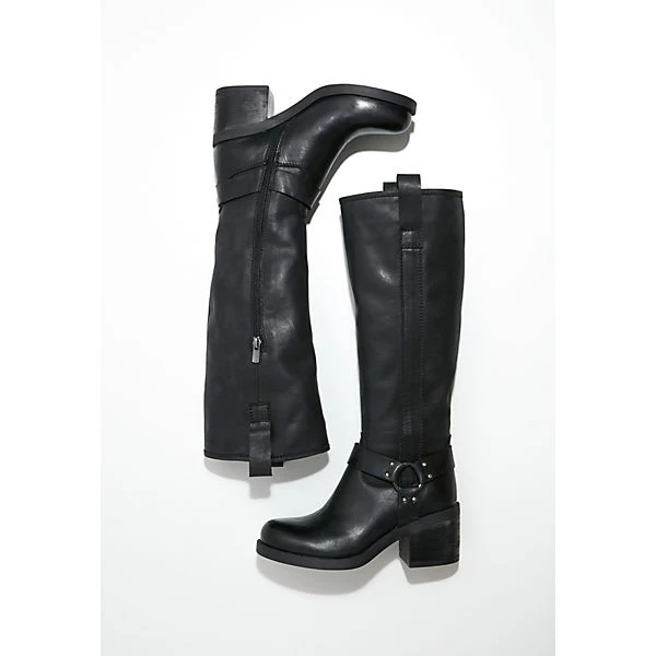 Inuovo Stiefel Biker Boots - Schwarz 6 Inuovo Stiefel Biker Boots - Schwarz – Bild 4