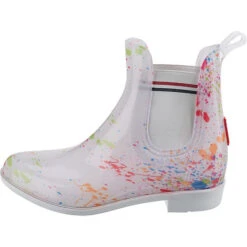 Dockers By Gerli Gummistiefel - Weiß-kombi -Modeschuhe 22431280 03