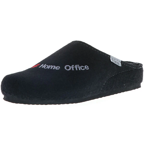 Herren Hausschuhe Pantoffeln Pantoletten Naturwollfilz (#HomeOffice) Schwarz - Schwarz 3 Herren Hausschuhe Pantoffeln Pantoletten Naturwollfilz (#HomeOffice) Schwarz - Schwarz