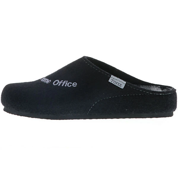 Herren Hausschuhe Pantoffeln Pantoletten Naturwollfilz (#HomeOffice) Schwarz - Schwarz 7 Herren Hausschuhe Pantoffeln Pantoletten Naturwollfilz (#HomeOffice) Schwarz - Schwarz – Bild 5