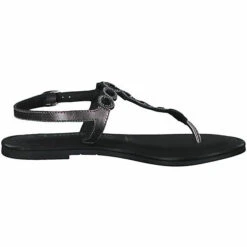 Tamaris Riemchensandalen - Schwarz-kombi -Modeschuhe 22905050 03