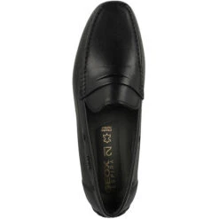 Geox U Moner 2Fit Slipper Herren Klassische Slipper - Schwarz -Modeschuhe 23564782 02