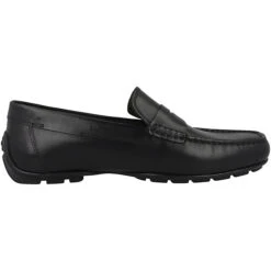 Geox U Moner 2Fit Slipper Herren Klassische Slipper - Schwarz -Modeschuhe 23564782 03