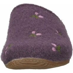 Hausschuhe Pantoffeln - Violett -Modeschuhe 23630892 03