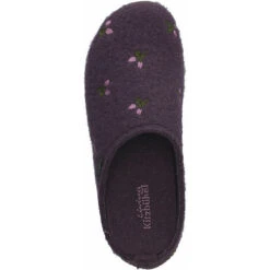 Hausschuhe Pantoffeln - Violett -Modeschuhe 23630892 06