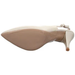 Unisa Damen High Heels Pumps Schuhe Temi Slingpumps Elegant Klassisch Glattleder Uni Klassische Pumps - Gold -Modeschuhe 24074511 03