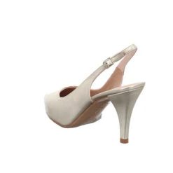 Unisa Damen High Heels Pumps Schuhe Temi Slingpumps Elegant Klassisch Glattleder Uni Klassische Pumps - Gold -Modeschuhe 24074511 05