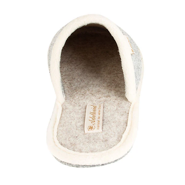 Erst Mal Kaffee Filzpantoffel - Grau 6 Erst Mal Kaffee Filzpantoffel - Grau – Bild 4