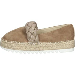 Bullboxer Ballerinas Klassische Slipper - Braun/beige -Modeschuhe 24546998 02