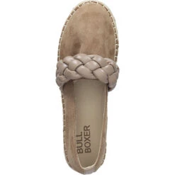 Bullboxer Ballerinas Klassische Slipper - Braun/beige -Modeschuhe 24546998 06
