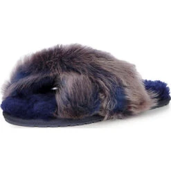 EMU Australia Mayberry Lava Lammfell-Hausschuhe - Dunkelblau
