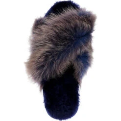 EMU Australia Mayberry Lava Lammfell-Hausschuhe - Dunkelblau -Modeschuhe 24690304 06