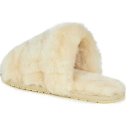 EMU Australia Jacana Lammfell-Hausschuhe - Creme -Modeschuhe 24690316 05