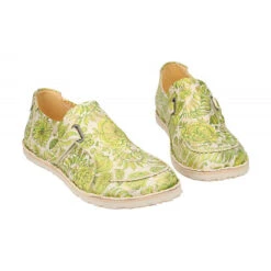 Damenschuhe SONY3DEAL Klassische Slipper - Grün 11 Damenschuhe SONY3DEAL Klassische Slipper - Grün -Modeschuhe 24993840 02