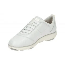 Geox Damenschuhe NEBULA Komfort-Slipper - Weiß -Modeschuhe 24993915 03