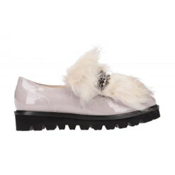 PETER KAISER Damenschuhe ALVA 30 Klassische Slipper - Grau -Modeschuhe 24993985 04