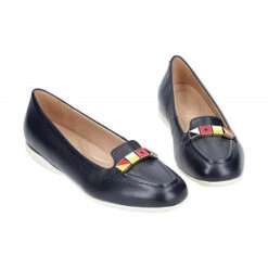 Geox Damenschuhe ANNYTAH Sportliche Slipper - Blau -Modeschuhe 24995310 02