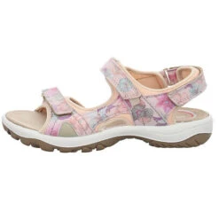 Salamander Damen Trekkingsandalen Lake Sandale Wandern Bequem Outdoor Lederkombination Uni Outdoorsandalen -Modeschuhe 25014604 02