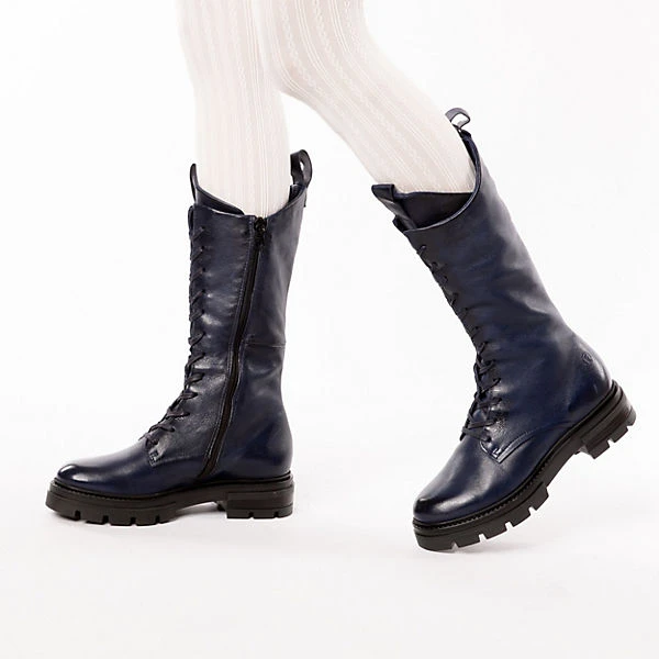 J&F Detail Lace-Up High Boots 4 J&F Detail Lace-Up High Boots – Bild 2