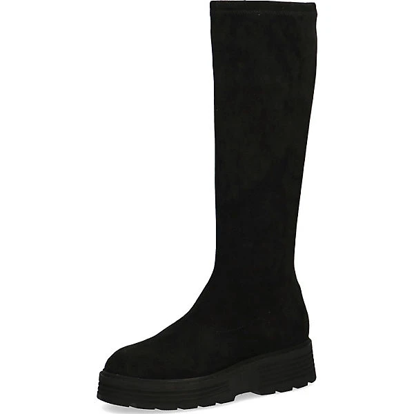 Caprice Black Stretch Plateau-Stiefel 3 Caprice Black Stretch Plateau-Stiefel