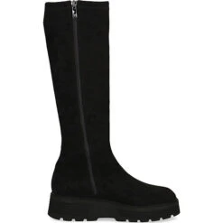 Caprice Black Stretch Plateau-Stiefel 11 Caprice Black Stretch Plateau-Stiefel -Modeschuhe 25746373 04