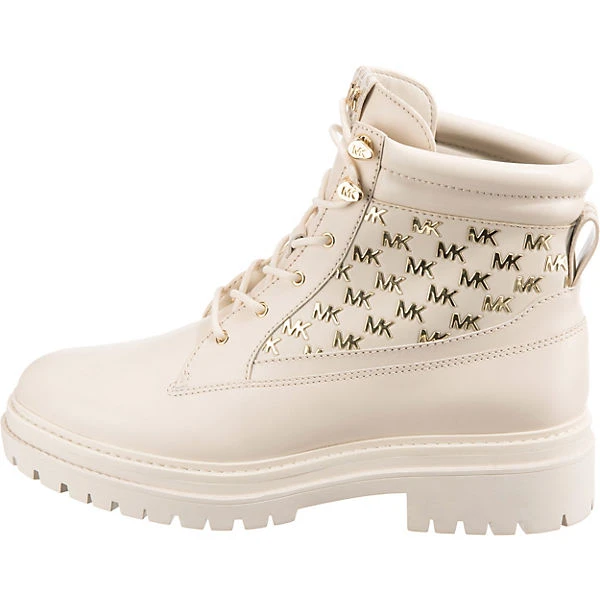 Michael Kors Turner Bootie Schnürstiefel - Creme 5 Michael Kors Turner Bootie Schnürstiefel - Creme – Bild 3