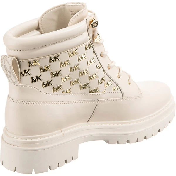 Michael Kors Turner Bootie Schnürstiefel - Creme 7 Michael Kors Turner Bootie Schnürstiefel - Creme – Bild 5