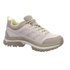 Tamaris Damen Schuhe Outdoor Outdoorschuh Wandern Trekking Lederkombination Uni Outdoorschuhe - Beige-kombi -Modeschuhe 26195060 07