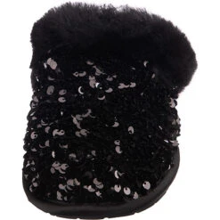 Ugg W Scuffette Ii Chunky Sequin Lammfell-Hausschuhe - Schwarz 12 Ugg W Scuffette Ii Chunky Sequin Lammfell-Hausschuhe - Schwarz -Modeschuhe 26293300 04
