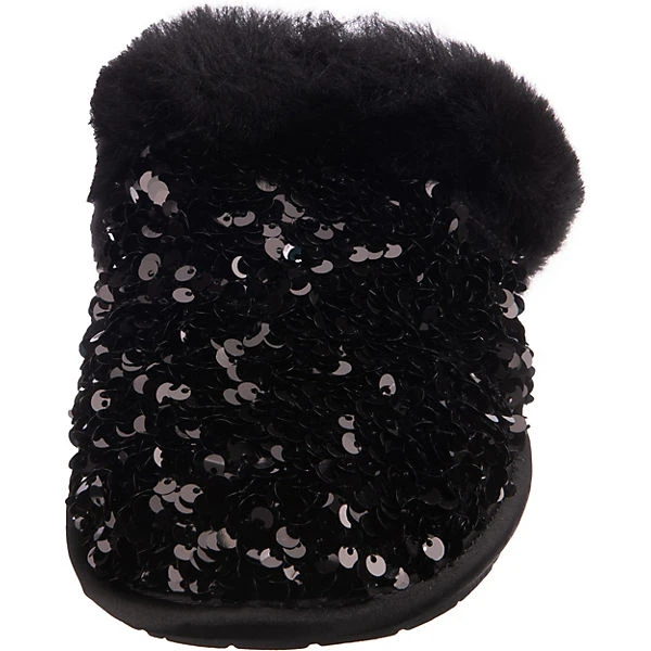 Ugg W Scuffette Ii Chunky Sequin Lammfell-Hausschuhe - Schwarz 6 Ugg W Scuffette Ii Chunky Sequin Lammfell-Hausschuhe - Schwarz – Bild 4