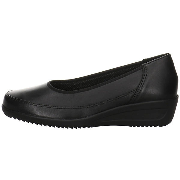 Ara Damen Pumps Schuhe Zürich Pumps Elegant Klassisch Glattleder Uni Keilpumps - Schwarz 4 Ara Damen Pumps Schuhe Zürich Pumps Elegant Klassisch Glattleder Uni Keilpumps - Schwarz – Bild 2