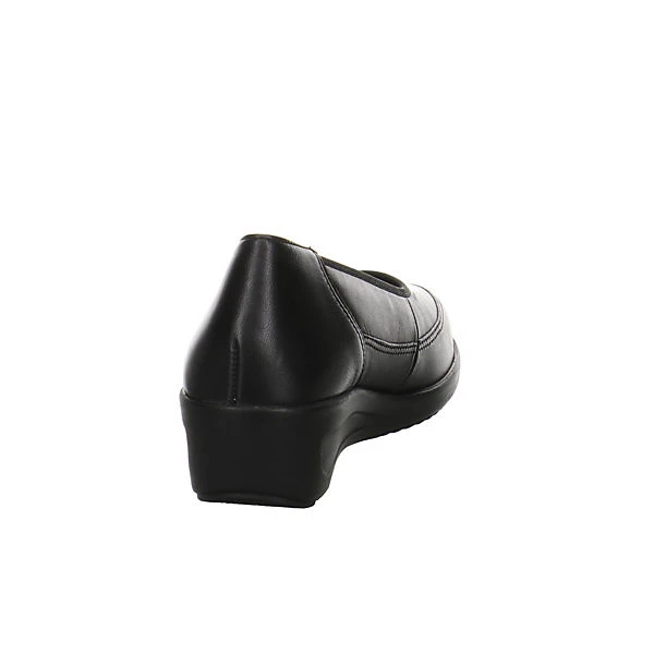 Ara Damen Pumps Schuhe Zürich Pumps Elegant Klassisch Glattleder Uni Keilpumps - Schwarz 6 Ara Damen Pumps Schuhe Zürich Pumps Elegant Klassisch Glattleder Uni Keilpumps - Schwarz – Bild 4