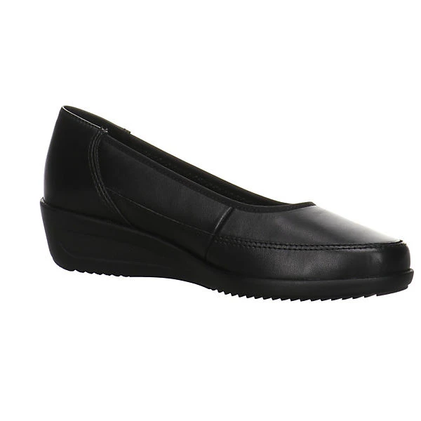 Ara Damen Pumps Schuhe Zürich Pumps Elegant Klassisch Glattleder Uni Keilpumps - Schwarz 8 Ara Damen Pumps Schuhe Zürich Pumps Elegant Klassisch Glattleder Uni Keilpumps - Schwarz – Bild 6